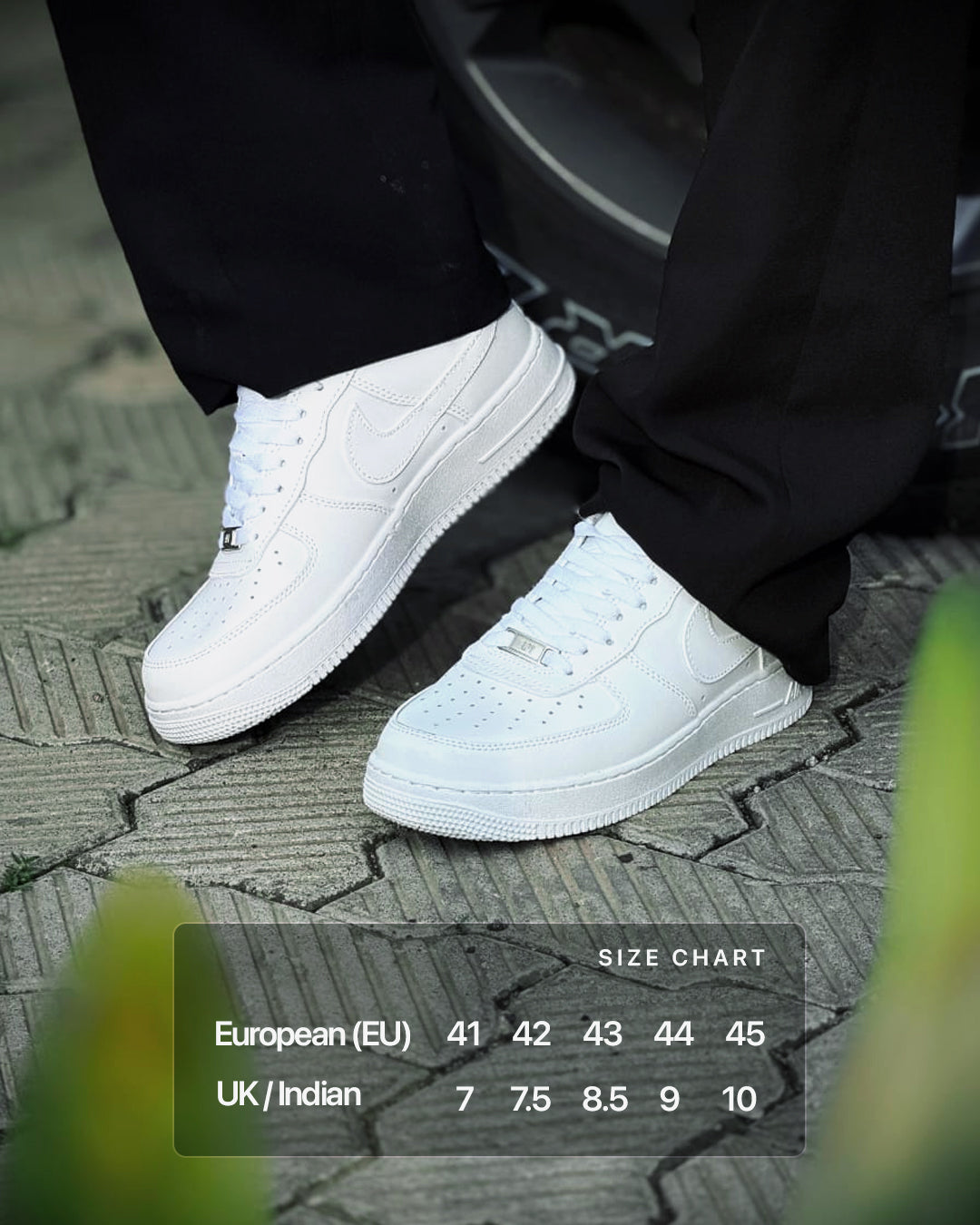 NIKE AIRFORCE © White Shoes