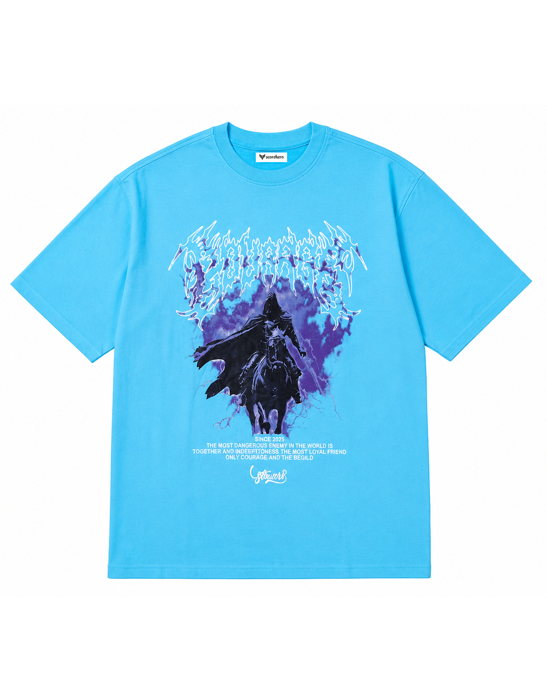 Oversized Graphic Rider T-Shirt