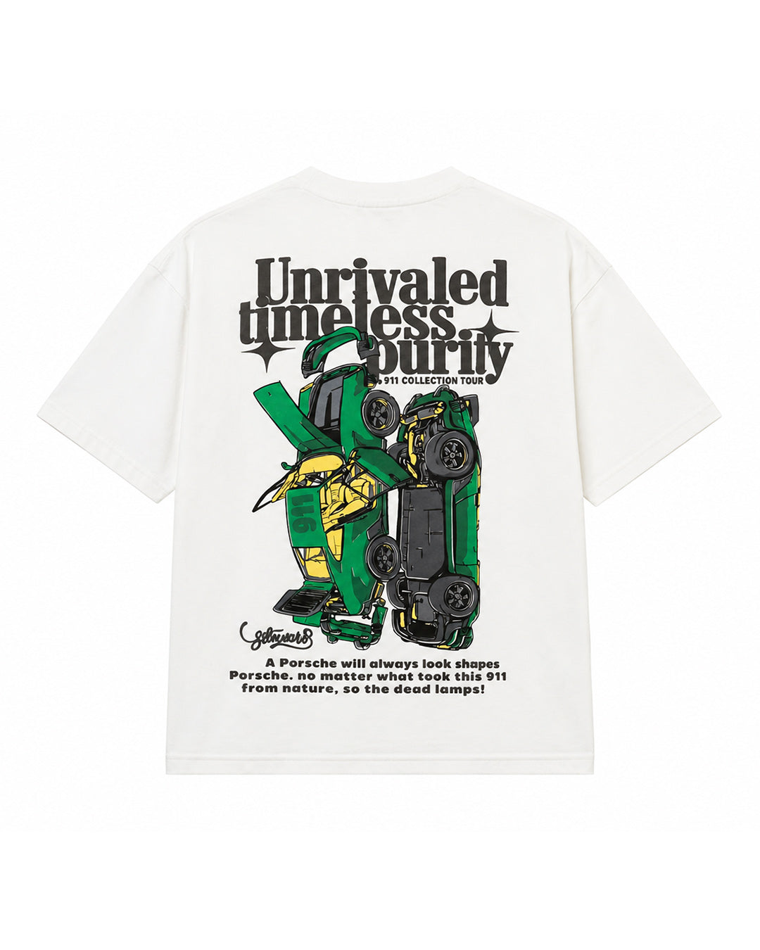 911 Graphic Oversized T-Shirt